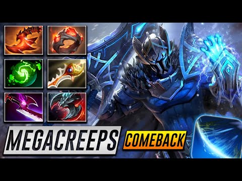 Sven Comeback Megacreeps Action - Dota 2 Pro Gameplay [Watch & Learn]