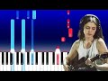 Lizzy McAlpine Spring Into Summer Piano Tutorial