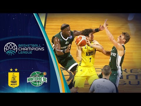 Aris v Nanterre 92 - Full Game - Basketball Champions League