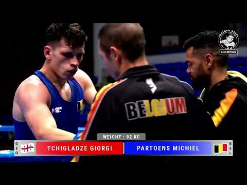 08-04-2022 (92kg) SEMI-FINAL TCHIGLADZE GIORGI GEO  მეორე გამარჯვება რუმინეთში საერთაშორისო ტურნირზე