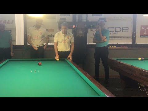 CAMPIONATO ITALIANO A COPPIE 1a CATEGORIA - DALMONTE-VERLICCHI vs GAMBONI-RICCI