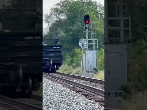 Signal goes dark after train passes!