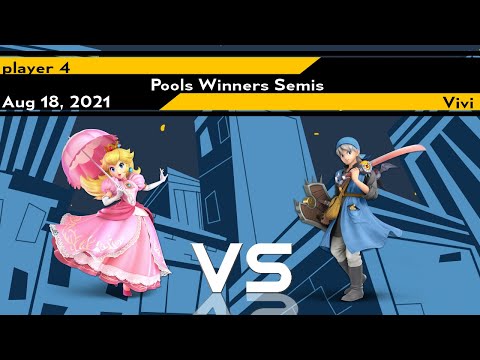 [Smash Ultimate] Xeno212 (Pools Winners Semis) - player 4 vs Vivi