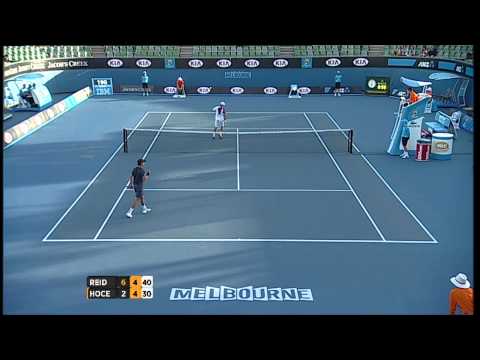 Qualifiers: Reid v Hocevar - Australian Open 2013