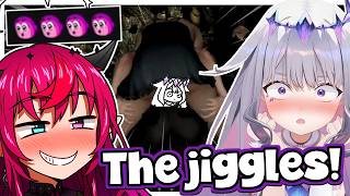 This jiggle physics makes Biboo, IRys, and chat can't focus on the gameplay!