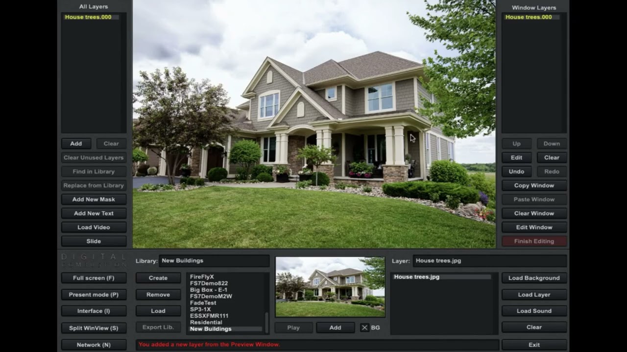 Adding Custom Backgrounds Fire Studio 7