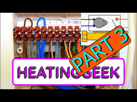 How to wire heating systems. 2 port. 3 port. S plan Y plan. Heating engineer