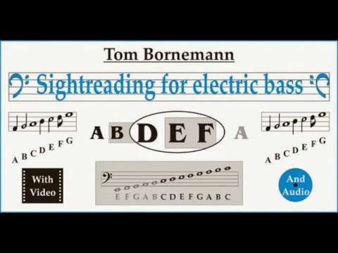Sightreading for electric bass - Exercise 5 - YouTube