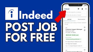 How to Post Job on Indeed for Free 2024