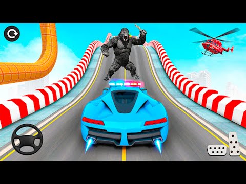 ✅Police Car Stunts GT Ramp 2022 - Impossible Car Racing Stunts 3D - Android Gameplay #29
