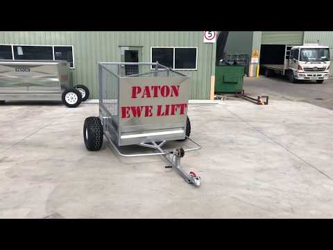 Walkaround of the Paton Ewe Lift ATV Trailer