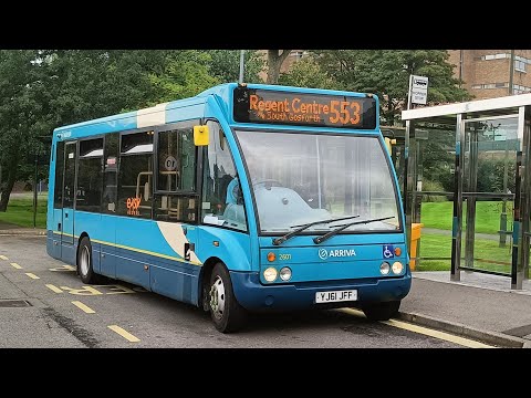 Arriva Northumbria Optare Solo 2601 | Route 553 Regent Centre - Freeman Hospital