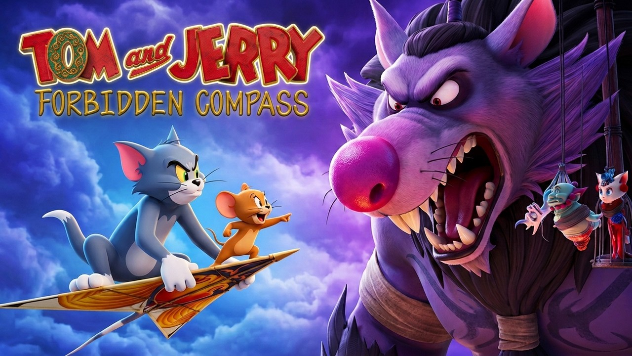 Miniature de la vidéo Tom and Jerry try to rescue their friends from the Mega Rat du film Tom et Jerry : La boussole de voyage