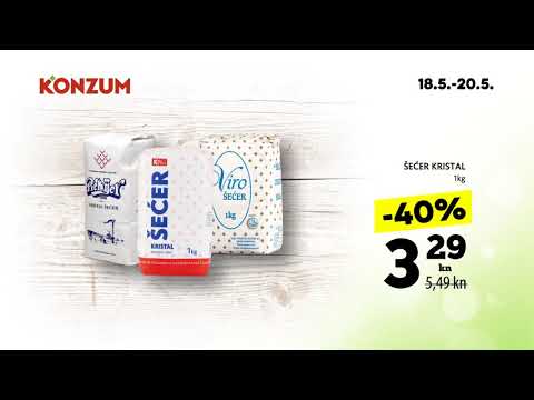 Konzum vikend akcija od 18.-20.05.2018.