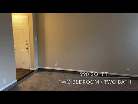 D - Two Bedroom / Two Bathroom 990 sqft