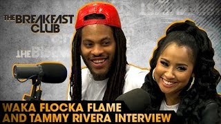 The Breakfast Club - Waka Flocka Flame & Tammy Rivera Interview With The Breakfast Club