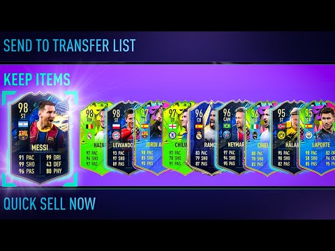 10 TOTS IN ONE PACK!!! 10 x 87+ RARE PLAYERS 10 PACKS!!! FIFA 21
