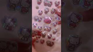 シール手帳作った♡ #asmr #日常vlog #生活音 #シール帳