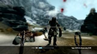 Skyrim как убивать великанов ножом и ВИЛКОЙ!!!