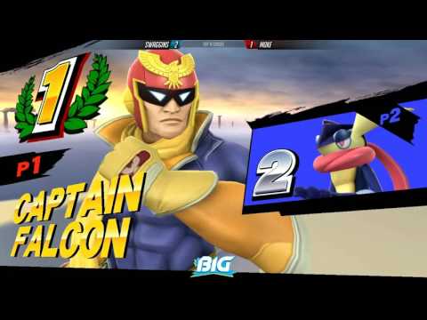 BIG Summer - Swaggins (Falcon) Vs. Moke (Greninja) - Losers Quarters