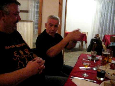 Milan Pitkin a Zdeněk Srstka na oslavě