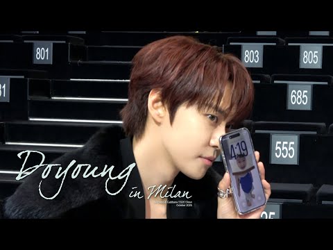 DOYOUNG in Milan🇮🇹 | Dolce & Gabbana S/S 2026 Show behind