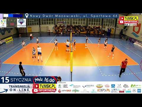 tv.nsk.pl [NA ŻYWO] LOS Nowy Dwór Maz. - ENEA Energetyk Poznań 3:2 2022-01-15 g. 16:00