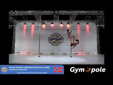 WPSC19 - Pole Sports - Doubles M/F - Sondre Heimlid & Mehabad Khak Poor - Norway