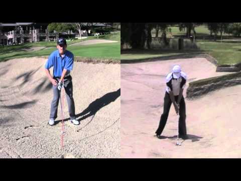 PGA tour bunker fundamentals of Luke Donald, Justin Rose, & Camillo Villegas