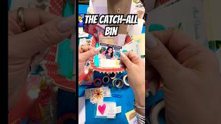 Organizing The Catch-All Basket #craftroomorganization #junkjournaling #junkjournal