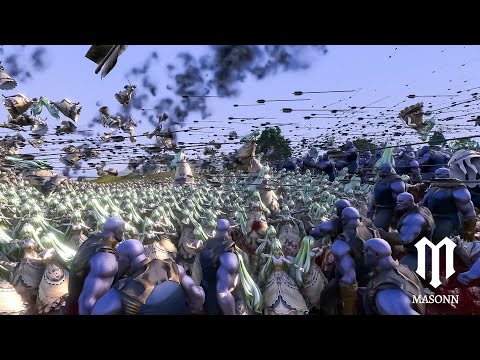 1.000 Thanos vs 12.000 Queens- Ultimate Epic Battle Simulator 2- UEBS 2