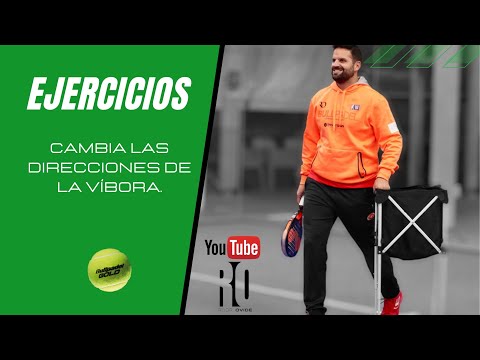 EJERCICIOS EN PADEL: DIRIGE TU VÍBORA A DIFERENTES DIRECCIONES CON ESTE SIMPLE CONSEJO.