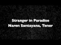 Stranger in Paradise (Kismet) - Robert Wright & George Forrest | Naren Y. Santayana
