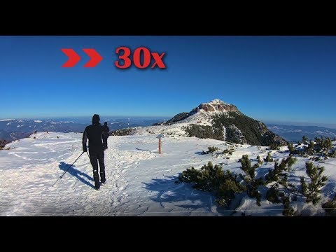Traseu Complet Ceahlau: Cab Dochia - Meteo - cab Fantanele - partie Durau 4K (HyperLapse 30x)