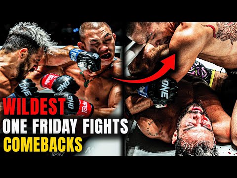 These Fighters Have NO QUIT 😤 10 Best Comebacks In ONE Friday Fights