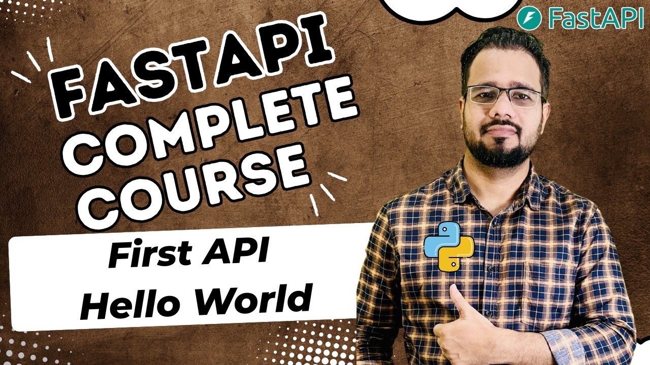 FastAPI Tutorial #3 | Build Your First API in FastAPI - Hello World