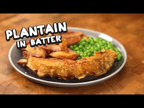 Fried PLANTAIN IN BATTER | You've got to see this!