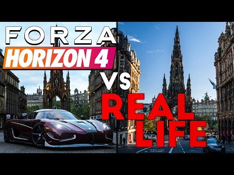 Forza Horizon 4 VS Real Life