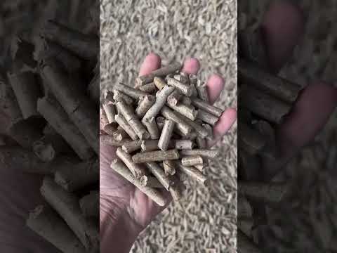 Пеллеты рисовой лузги