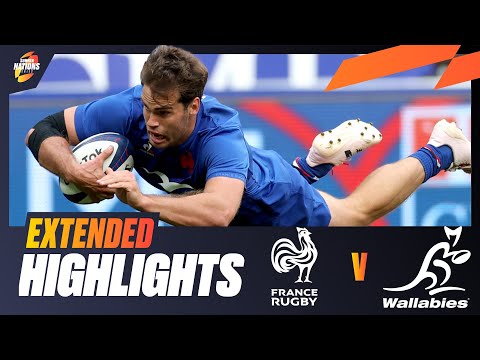 THE PENAUD SHOW 👏 | France v Australia | Extended Highlights | Summer Nations Series