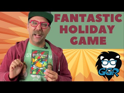 Perfect Stocking Stuffer Game - Gudetama Holiday Edition Review by a Comedian