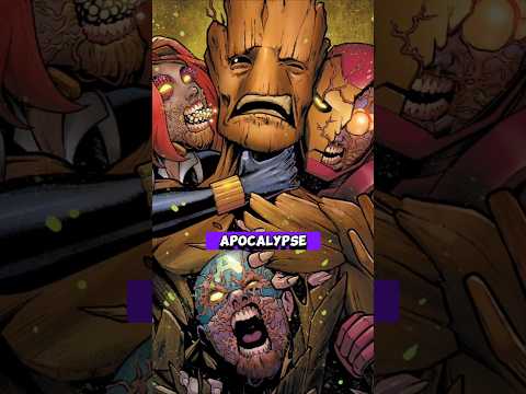 Groot starts a Zombie APOCALYPSE #marvelcomics #groot #zombies