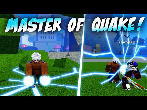 THIS FRUIT DOES TOO MUCH DAMAGE!.. | Fully Learning The QUAKE Fruit In 24 Hours..