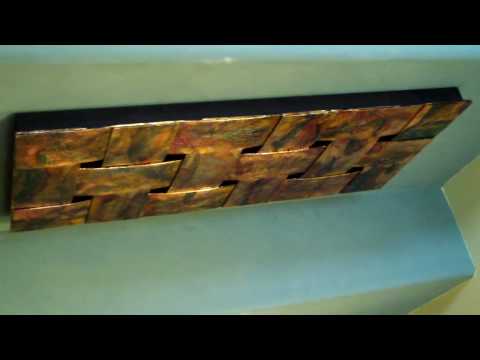 Copper Fish Weaving by Catherine Foster