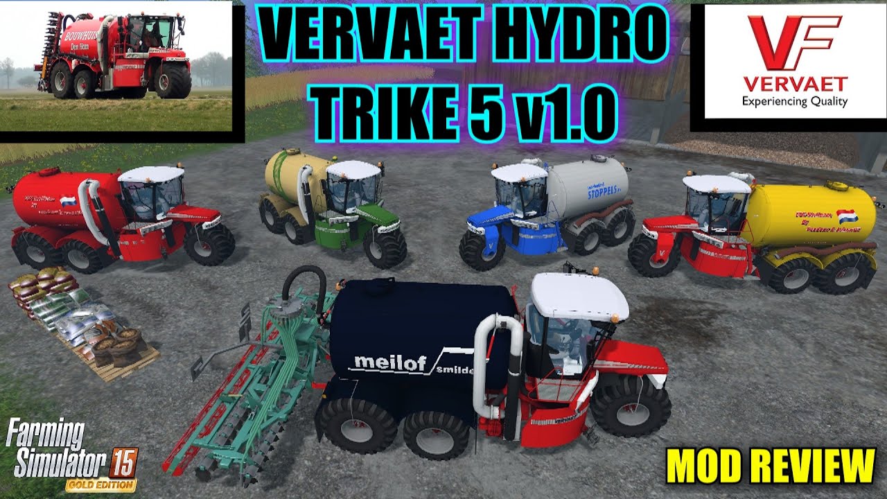 Farming Simulator 2015 - Vervaet Hydro Trike 5 v1.0 