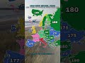 How Many School Days Are There In A Year In Your Country Shorts Europe Usa School Mapping Map