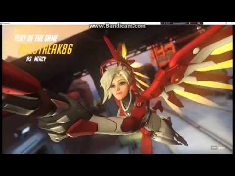 Overwatch- offensive mercy Play Of The Game