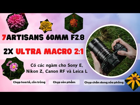 7Artisans 60mm F2.8 2X Ultra Macro 2:1