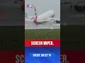Plane attempts risky landing during Storm Darragh mayhem | LBC