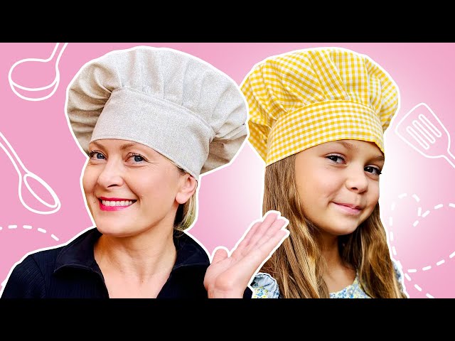 Vídeo relacionado con Vancle Gorro de Cocinero, Gorro Chef Bandana Unisex Adulto, Gorro de Chef de Tamaño Ajustable, Material de Algodón (Blanco 1 Pieza)
